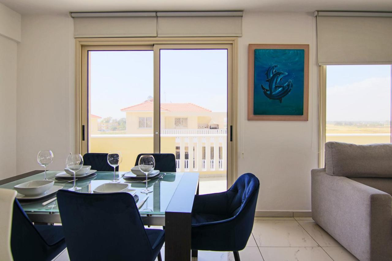 Seaside Luxury Flat Pervoliaアパートメント エクステリア 写真